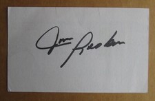 JIM ROOKER SIGNED AUTOGRAPH 3X5 INDEX CARD 1979 WORLD SERIES CHAMPION PIRATES