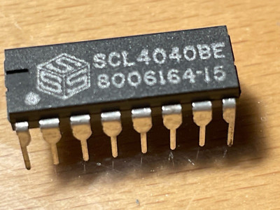 SCL4040BE - Binary Counter - DIP-16.