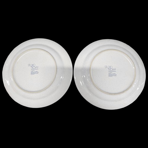 2 piatti insalata Studio Nova Adirondack 8 1/4" Y2201 Indonesia NO crepe o patatine - Foto 2 di 4