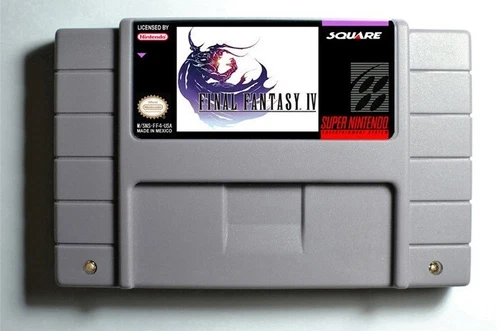 Final Fantasy IV 4 SNES 16-Bit Game Cartridge USA NTSC English