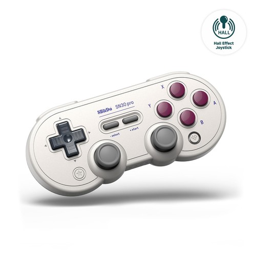 8BitDo SN30 Pro Bluetooth Controller Hall Effect Joystick Update Compatible w...