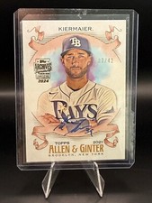 2024 Topps Archives Signature Series Kevin Kiermaier Auto 07/42 Rays