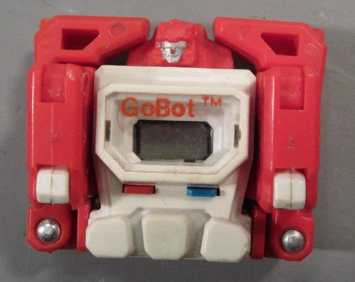 Vintage 1984 Gobots Impulse Tic Toc Friendly Robot WATCH Hong Kong