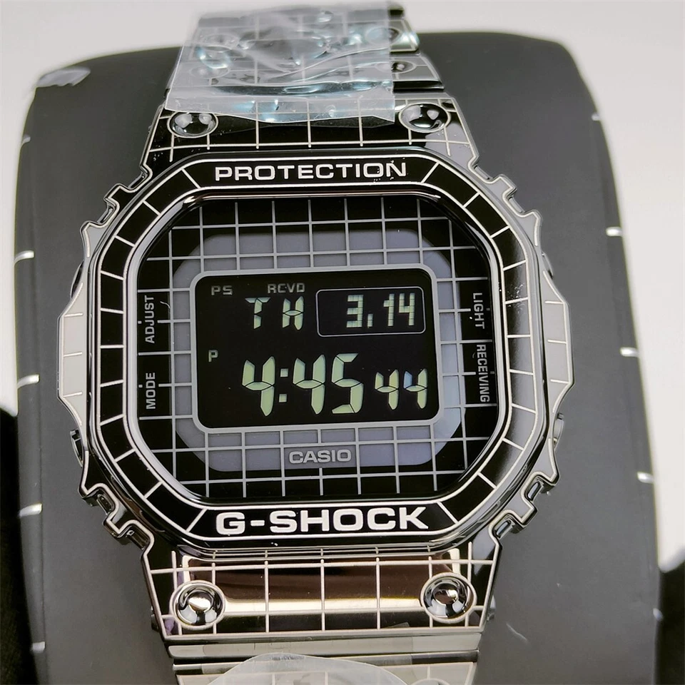 Casio G-shock radio solar bluetooth men's sports watch GMW-B5000CS-1 - Image 3 of 4