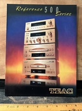 Teac Reference 500 Series Brochure Spec. Sheet