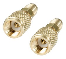 2x Adapter M 5/16 x F 1/4 SAE Klimaanlagen R32 R410a Kältemittel Klima Befüllung