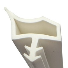 Türdichtung Innentürdichtung Holzzargendichtung Dichtband Weiss Menge: 5m