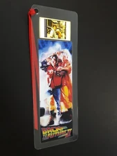 BACK TO THE FUTURE 2 Movie Film Cell Bookmark - complements movie dvd poster