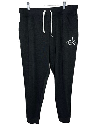 Calvin Klein Sleepwear Pant Womens Sweatpants Dark Gray