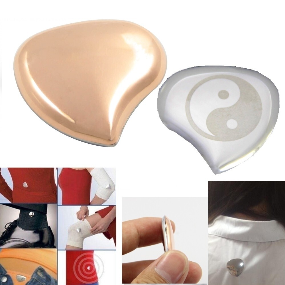 Powerherz 1114 Yin Yang Power Duo mit Kupfer Magnetix Schmerzherz by TRX 177 Cu