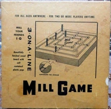 Vintage Mill Game Wm. F. Drueke & Sons No. 553 Mid Century Made In USA