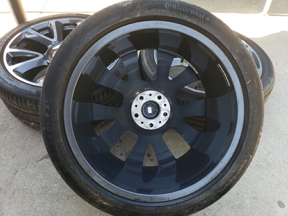 21" OEM FACTORY 2020 ROLLS ROYCE WRAITH DAWN GHOST KRYPTOS WHEELS TIRES. GERMANY