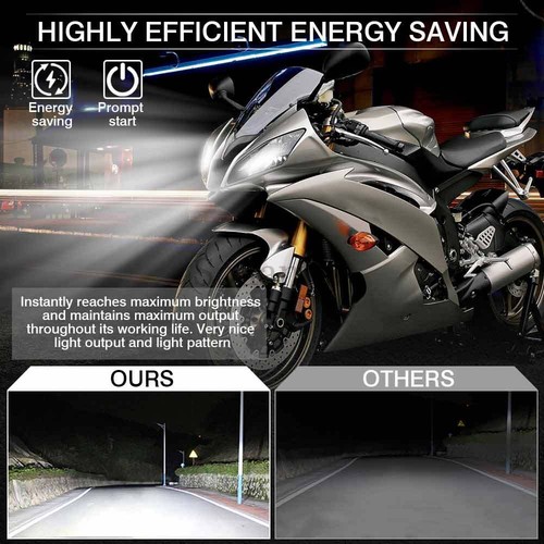 Assembled LED Headlight White Angel Eyes Red Devil For Yamaha YZF R6 2008-2016 - Picture 6 of 18