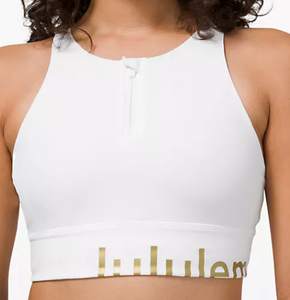 lululemon nwt bra zip neck energy special edition line