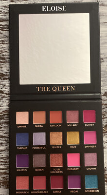 Eloise Beauty The Queen Eyeshadow Palette, 20 vibrant colors, New