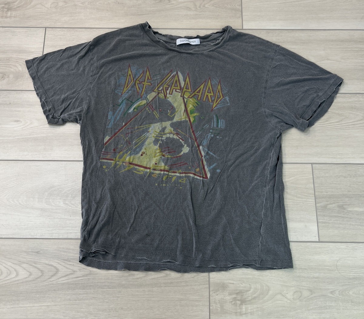 Daydreamer Womens Shirt Def Leppard Hysteria Tour Modal Blend