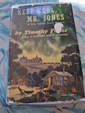 Keep Cool Mr Jones By Timothy Fuller. Signed. 1st Edition.  Highly Desirable 