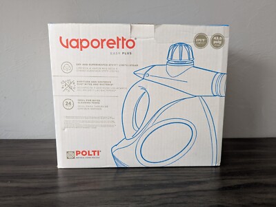 Polti Vaporetto Easy Plus Handheld Steam Sanitizing Disinfecting Cleaning System