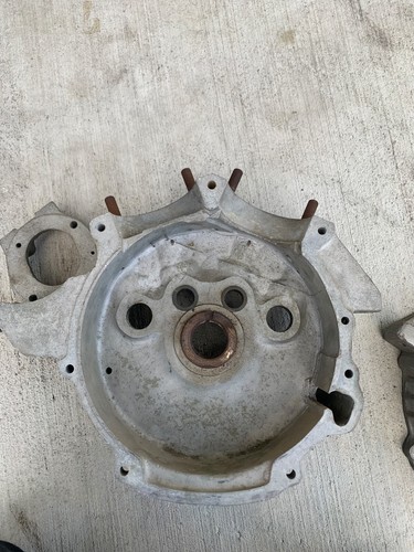 1950 Harley Flathead 45” G Engine Cases, Matching Bellies - Picture 8 of 17