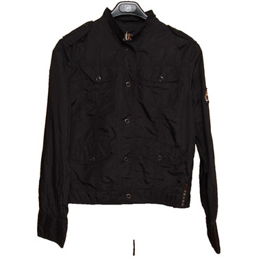 PRADA Jacke Gr. XL gebraucht (SG493) schwarz Vintage Jacke
