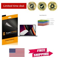 3 Pack Durable Scratch-Resistant Screen Protector for Macbook Pro M1/M5