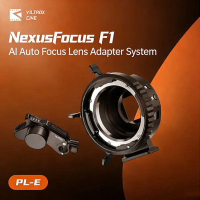 Viltrox NexusFocus F1 PL-E Lens Mount Adapter AI Autofocus PL to E-Mount Cameras
