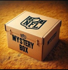 NFL Mystery Card Box w/ Guaranteed 5 Autographs & 5 #'d cards and sealed pack