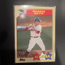 2017 Topps - 1987 Topps Baseball 30th Anniversary All-Star Mookie Betts #87-190