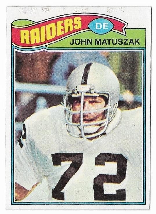 JOHN MATUSZAK 1977 Topps Football #173 Raiders Tampa Spartans 🔥Set Break🔥