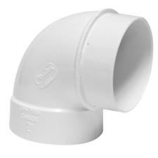 1 Canplas - Hayden Vacuum Part 765507W / Elbow-90% Short Spigot, Vaculine