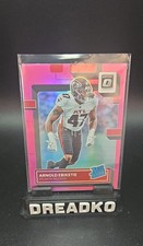 2022 Panini Donruss Optic - Rated Rookie Arnold Ebiketie #261 Pink Prizm (RC)