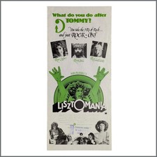 Roger Daltrey Ringo Starr Rick Wakeman Lisztomania 1975 Film Promo Poster (UK)