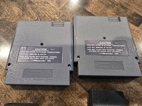 Nintendo NES Super Glove & Fish Price I Can Remember Games Cartridges (Untested)