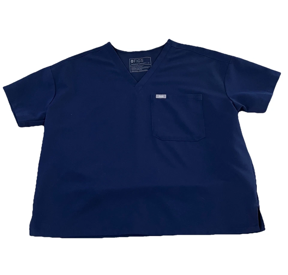 Conjunto Médico Figs Colección Técnica Mujer Talla Pequeña Azul Marino Parte Superior e Inferior Foto 3 de 4