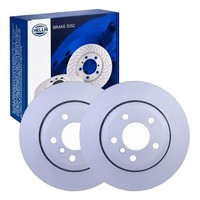 2X Hella Pagid Bremsscheiben Ø320Mm Hinten Passend FüR Bmw X3 54416PRO_HC