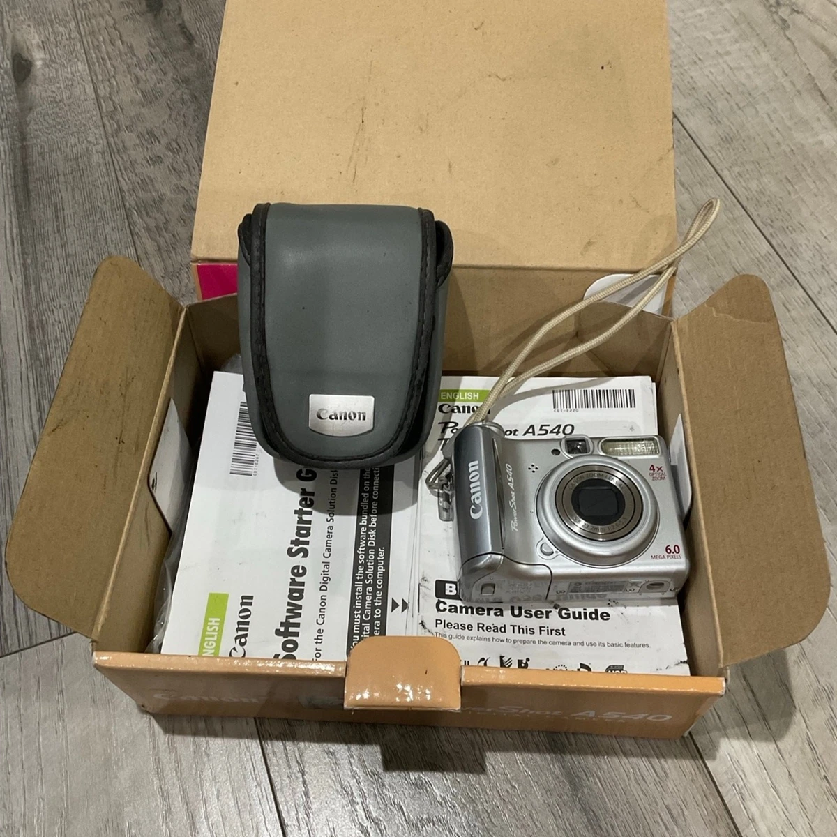 Preços baixos em Câmeras digitais Canon PowerShot A540 | eBay