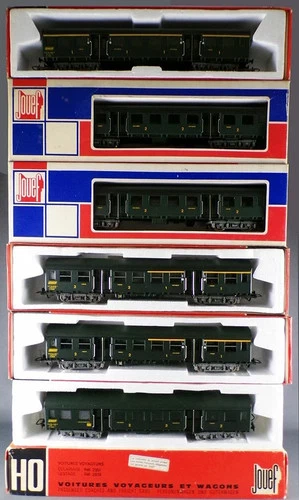 Jouef 5101 5102 5103 5104 Ho Sncf Train 6 Cars Modernized Romilly New in