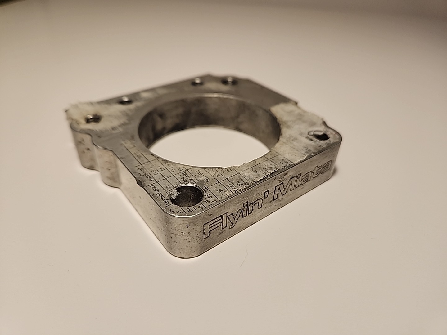 Flying Miata High-Flow Throttle Body Adapter for Performance Boost