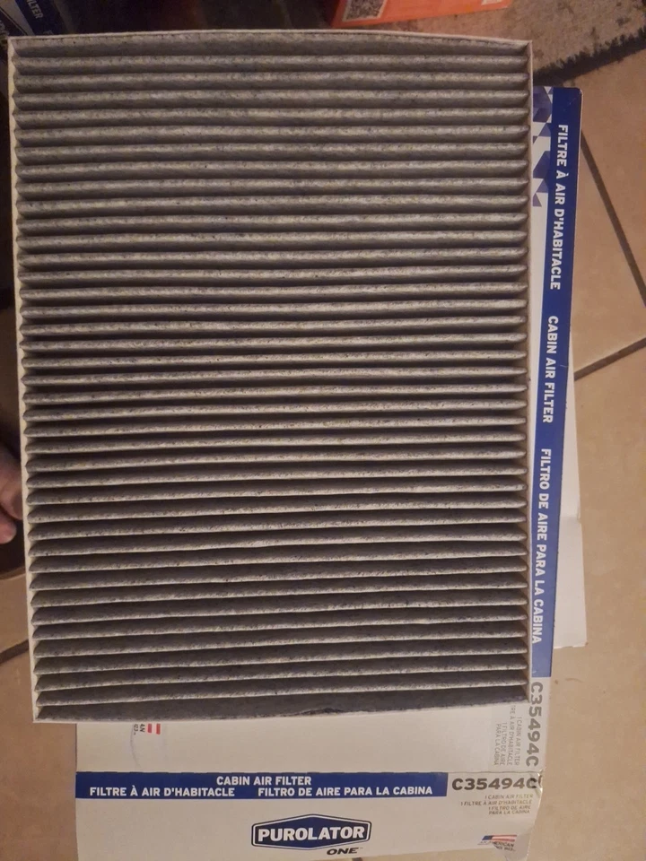 Filtro de aire de cabina de repuesto Purolator apto para Chrysler Town & Country C35494C 00-07 Foto 2 de 3