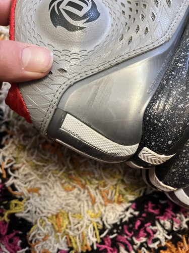 Adidas D Rose 3.5 Rooted In Chicago Grigio Scarpe da Ginnastica Uomo Taglia 12 - Foto 4 di 10