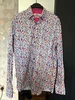 Claudio Lugli Couture Men’s Floral Shirt Size Large 
