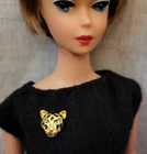 DOLL Pin Brooch  FOR Integrity Toys Poppy Parker Barbie Repro Vintage Silkstone