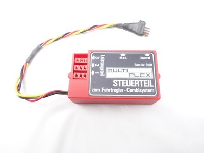 Multiplex 5940- Steuerteil zum  Fahrtregler- Combisystem- neu - altes Stecksyste