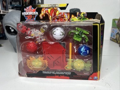 Bakugan Battle 5-Pack Special Attack Bruiser Dragonoids Hammerhead - Brand NEW