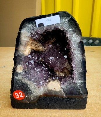 ATEMBERAUBENDE Amethyst Geode Höhle Kathedrale Kirche 4,5 KG IMPORTIERT BRASILIEN 
