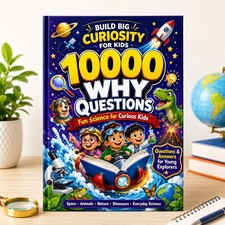 10000 Whys Encyclopedia for Kids Ages 6-12