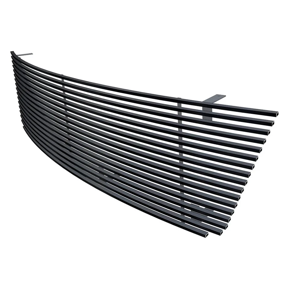 For Ford E-150 Econoline 92-07 1-Pc Black 8x6 mm Horizontal Billet Main Grille Foto 4 de 4