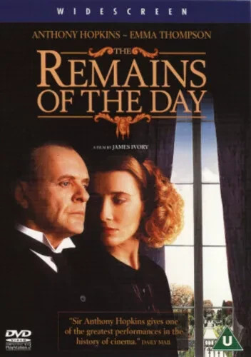 The Remains of the Day DVD (2014) Anthony Hopkins, Ivory (DIR) cert U ***NEW***