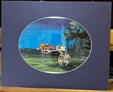 production animation cel -King Arthur #316 -OS MATTED- 20"x16"- see 25% off SALE