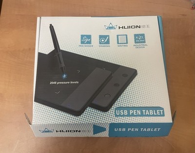 Huion H420 USB Graphics Drawing Tablet Board TESTED, USED - GOOD CONDITION